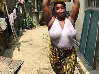 Neighborhood Encounter: Fucking My Admirer by the Water Source