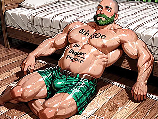 Ai Gay Muscle Men with Big Bulges