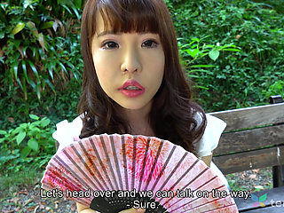 Aya Is a Lonely Shop Girl Who Loves to Go to Cat Cafes