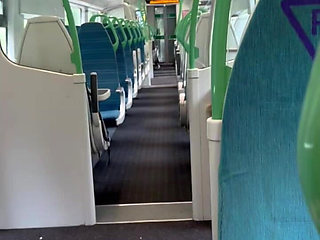 Fucking My Busty Girlfriend on the Train We Get Caught by a Passenger- Yasmina Khan