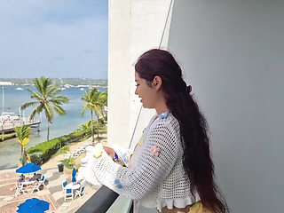 Fucking Hard on the Beaches of San Andres Colombia with a Beautiful Big Ass Tourist