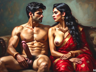 Desi aunty with her husband, hot aunty sucking dick and taking dick from behind hd video