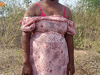 Hot Milky Breast in Outdoor Jungle