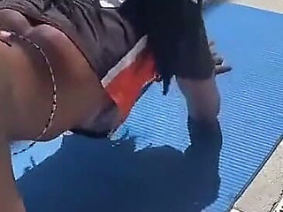Ebony Thot Gets Fucked for Team Spot