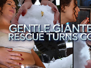 Gentle Giantess Rescue Turns Cold