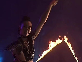 Fire Perfomance by Cara Croft