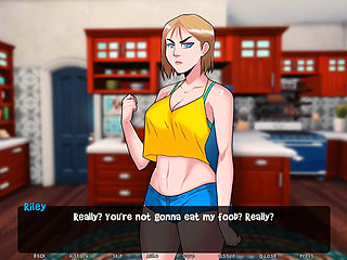 Dawn of Malice: stepsister sucks her stepbro  off and sniffs his dirty pants while masturbating ep 22,23