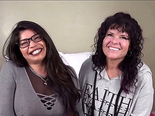 Desperate Amateurs - College Babes Isabella Flames & Emma Shay Take Big Hard Cock