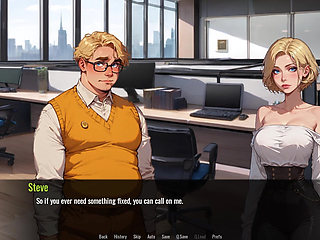 A Hot Redhead Stripper Gives a Lap Dance- Welcome to Port Haven #4 Gameplay