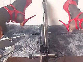 The Destructive Orgasm From the Electroshock Overwhelmed Me, Making Me Fling My High Heels Across the Room