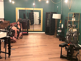 Fetish-lofts Hardcore Anal Session with TV Slave Part 1-4