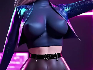 Evelynn's Hot Dance (SUNMI - Siren)  LOL 3D Hentai Animation