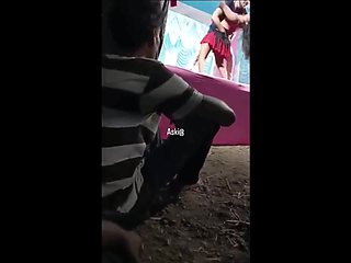 Indian Slender Wifey Suck off and Standing Pounding