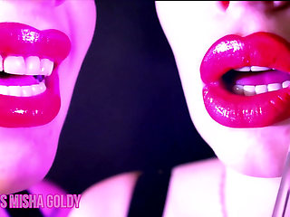 You will never be strong enough to say no to my perfect lips