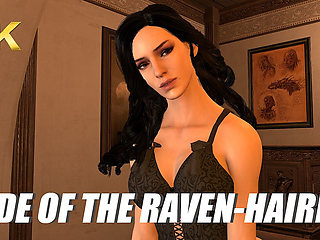 Ride of the Raven-haired (yennefer XXX Parody)