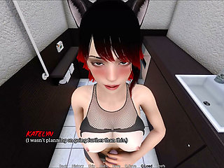 Stepsister Helping Her 18 Plus Stepbro With Mouth Inside Toilet