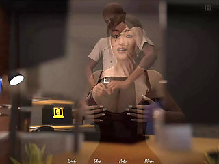 Step mom and security guard fun