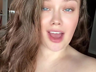 Femdom POV: Spitting and Laughing at a Tiny Cock