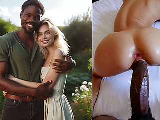 My stunning BLONDE SPOUSE, defiled by NEGAO's GIFT - her new favorite lover!
