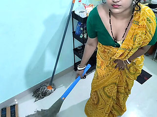 Indian Maid Shraddha Pandey Fucks Owner For Advance Money - Horny Desi Bhabhi Deep Throat Blowjob & Doggy Style Sex