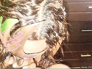 My Big Ass Stepmother's Whore Giving Me a Good Blowjob