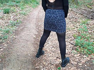 Enjoying Driving and Masturbate