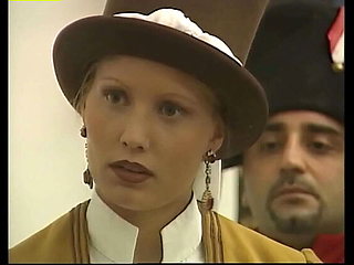 Napoleon XXX #1: Busty European Lea Martini Gets Hardcore Group Fucking & Creampie in Uniform