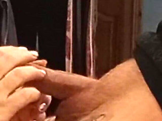 Neighbor Does an Oil Dick Hand Job