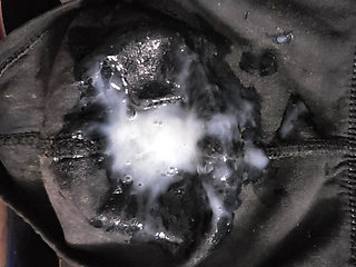 Wanking Off Big Dick Cumshot Before Taking Bath