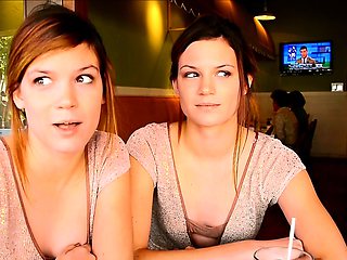 Brunette with big boobs begs for anal in sex euro video