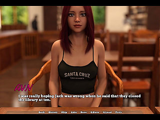 Law College - the Librarian Likes to Show Cleavage to Her Students