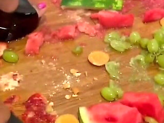 Squashing Fruits in My Black High Heels