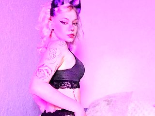 Stockings sexy ass babe foot fucks