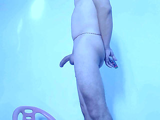 Cute mature sucking throat