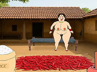 Vimla's Big Ass Mom Part 2: Masturbating with Brinjal in Pussy - Indian Desi Aunty