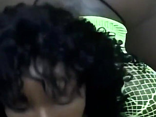 Black Slut's Cock Sucking Mouth