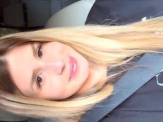 Busty blonde thought she was going to pick flowers, but the