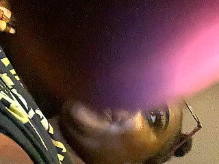 The young busty titted black girl at work sends you this naughty video for boobie tuesday!