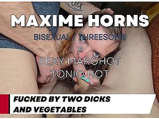 Wild Double Penetration And Intense Fisting For Maxime Get Ready To Cum!