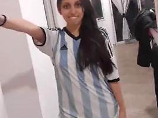 World Champion beautiful brunette!