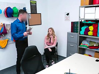 Daring duo Mike & Dresden indulge in steamy office fantasies with blonde temptresses