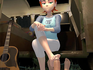 GWEN TENNYSON FOOTJOB