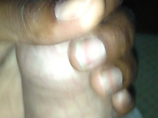 Uncut cock explosive