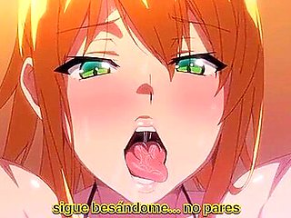 He touches the student council president's sister's anus and thrusts it in, cumming inside her.