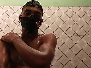 First Time Filming Myself - Watch Me Drain My Big Desi Load