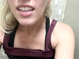 Emo teen Becka solo webcam masturbation