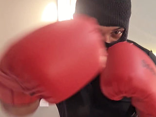 (raw Video) Black Titan - POV Heavyweight Boxing Challenge