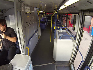 Mofos - Petite Lola Gatsby Meets Ryan & Gets Fucked Hard by the Bus Inspector on the End of His Shift