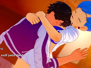 Bulma's sensual anime adventure in my hentai dream - episode 21