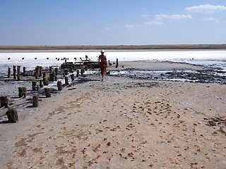 Healinig Mud of Elton SaltLake Russia